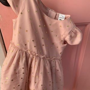 Carters rose gold dress